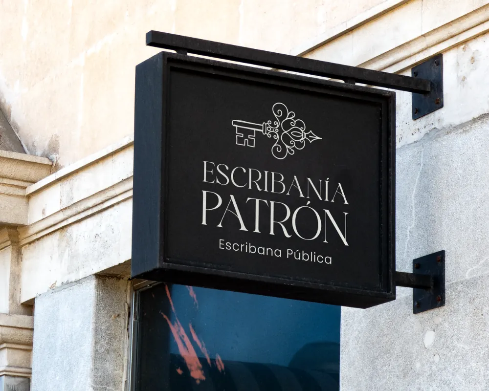 Escribanía Patrón imagen 1